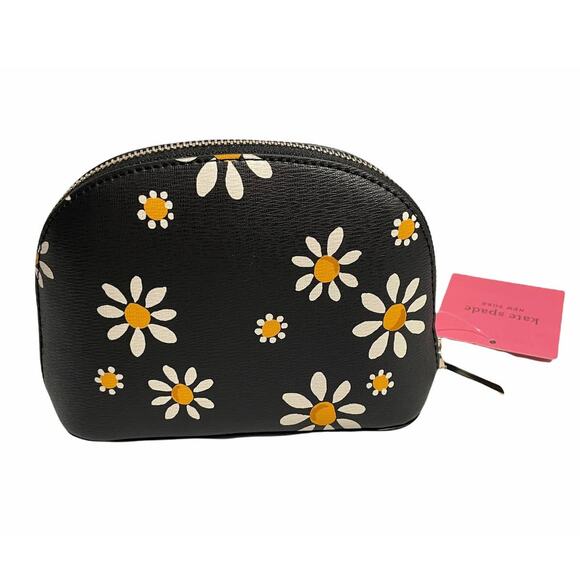 Kate Spade daisy dots small dome cosmetic case - Picture 5 of 5